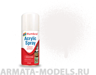 AD6035 Акриловый лак Acrylic No 35 Глянцевое лаковое покрытие - Modellers Spray 150 ML