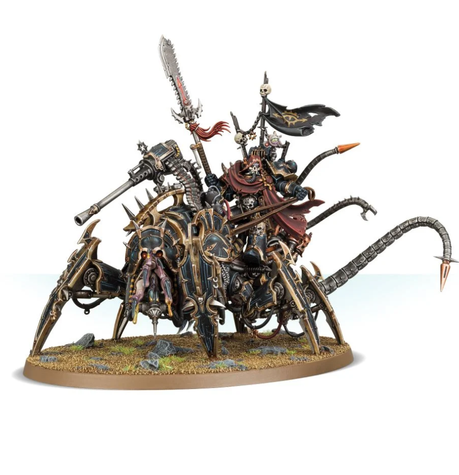 43-59GW Набор Космодесант Хаоса. Векс Машинатор, Лорд Несогласия (Chaos Space Marines. Vex Machinator, Arch-Lord Discordant)