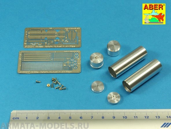 ABR-16-069  Дополнения для  GERMAN MEDIUM TANK Pz.Kpfw. IV, Ausf.H (Sd.Kfz. 161/2) Vol.10 - Air filters для Trumpeter model 1/16