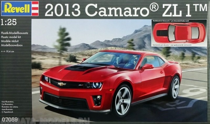 07059 Автомобиль 2013 Camaro ZL-1 Revell