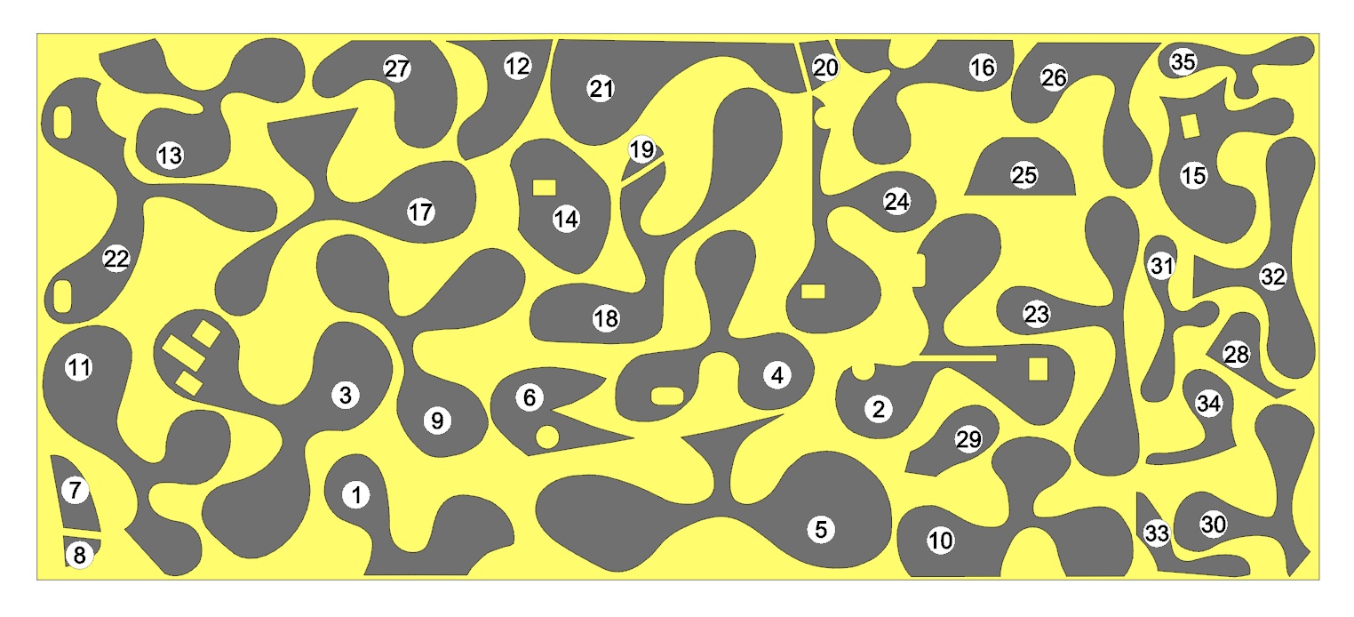 AM48124 Окрасочная маска для камуфляжа МИ-24П «Клякса»
