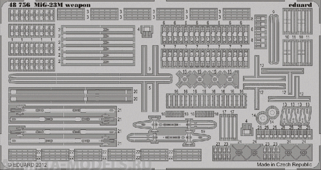 48756ED MiG-23M/ML/MF weapon
