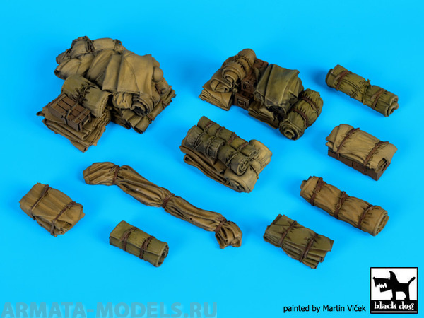 BDT35141 1/35 Tentage + bedrolls accessories set No.1