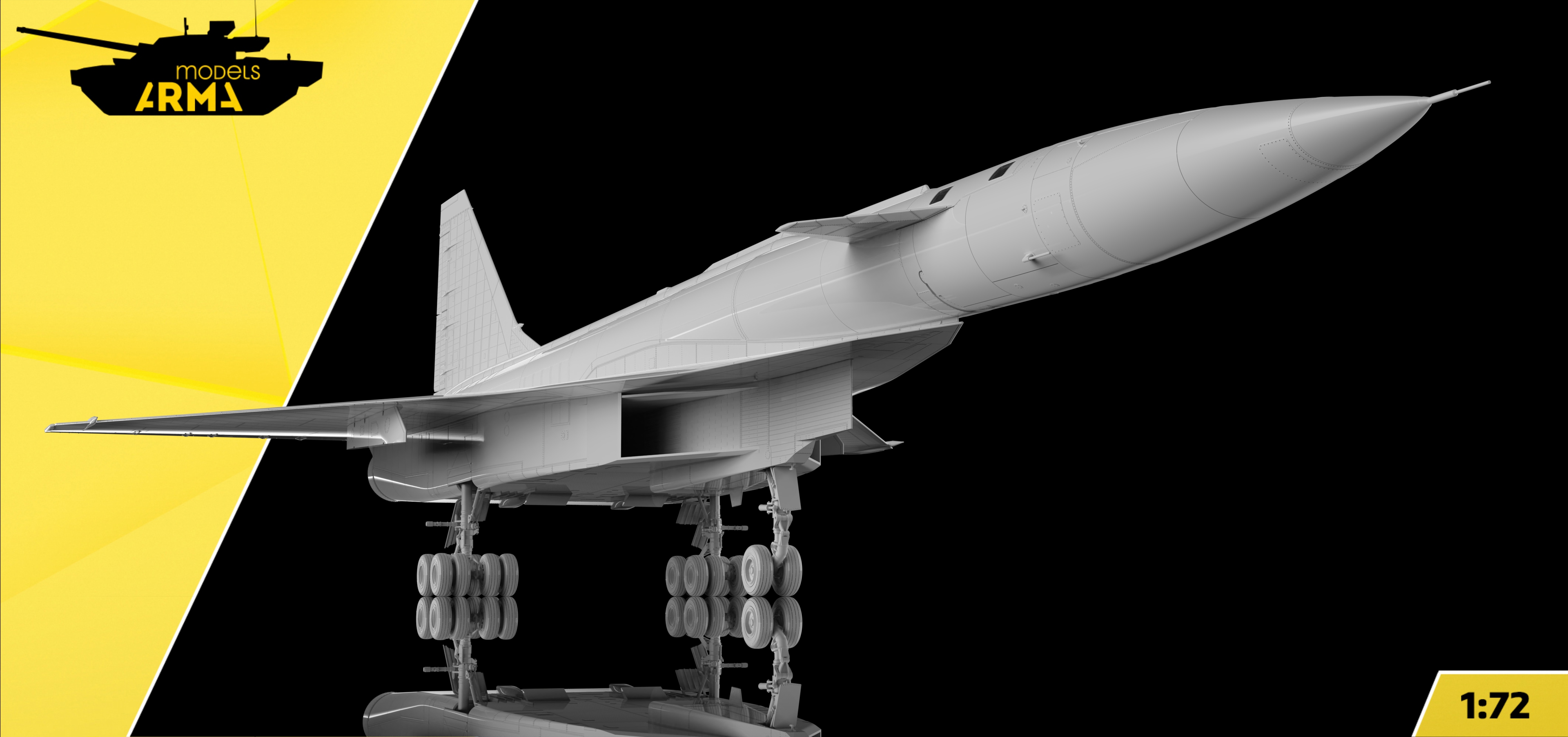 AM72509 Советский ударно-разведывательный бомбардировщик-ракетоносец Т-4 «Сотка» Arma Models