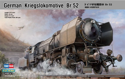 82901 Локомотив German Kriegslokomotive Br 52 Hobby Boss
