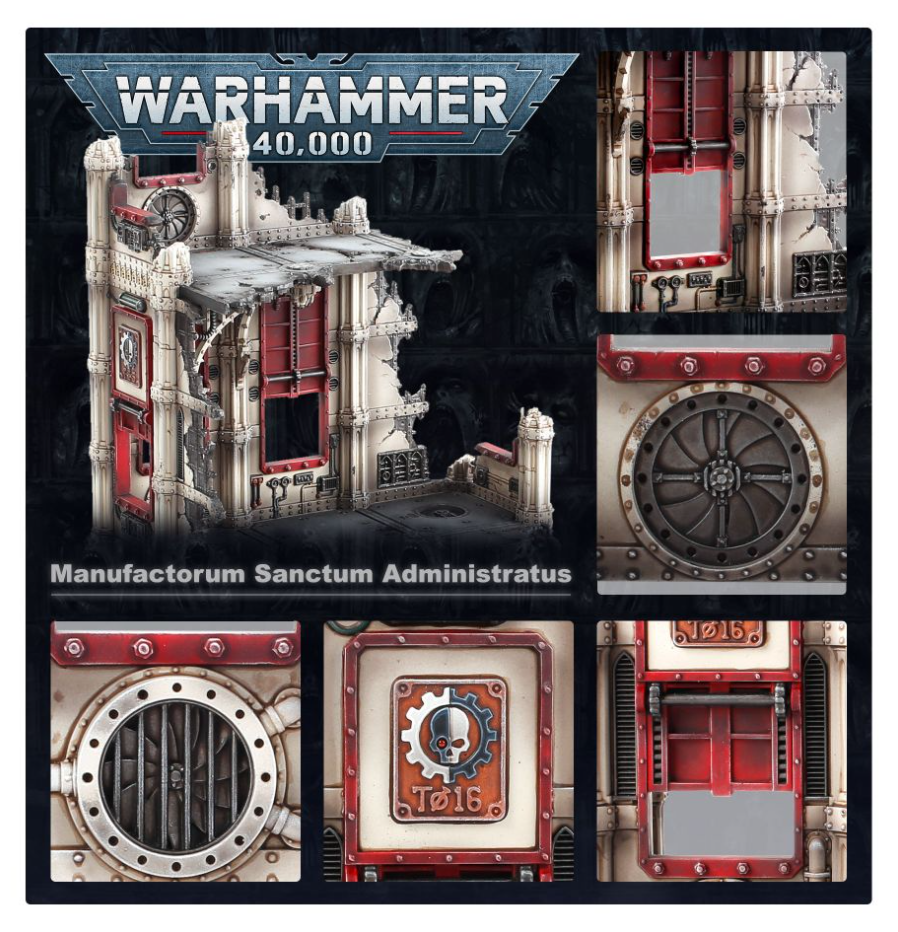 64-65GW Набор Зона Битвы: Мануфакторум. Санктум Администратус (Battlezone: Manufactorum - Sanctum Administratus)