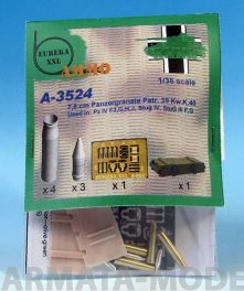 A-3524 Дополнения для моделей 7,5 cm Pzgr.Patr.39 Kw.K.40/Stu.K.40 L/43 and L/48