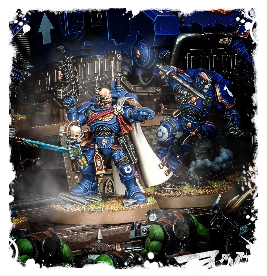 48-68GW Набор Космодесант. Примарис Капитан в броне Фобос (Space Marines Primaris Captain in Phobos Armour)