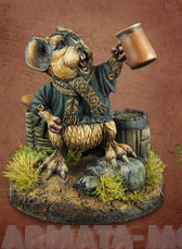 СM-M08 Декоративная фигурка из смолы Пепегрин(Pepegrin) ScaleBro