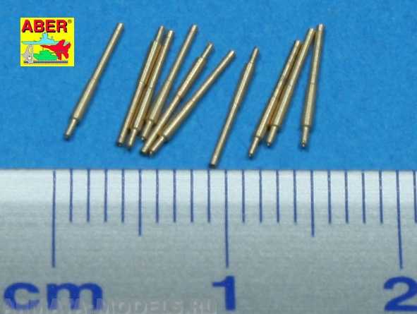 ABR-1:700-L-27  Дополнения для  Set of 10 pcs 203 mm barrels for Japan ships : Atago, Kumano, Myoko etc. для  1/700