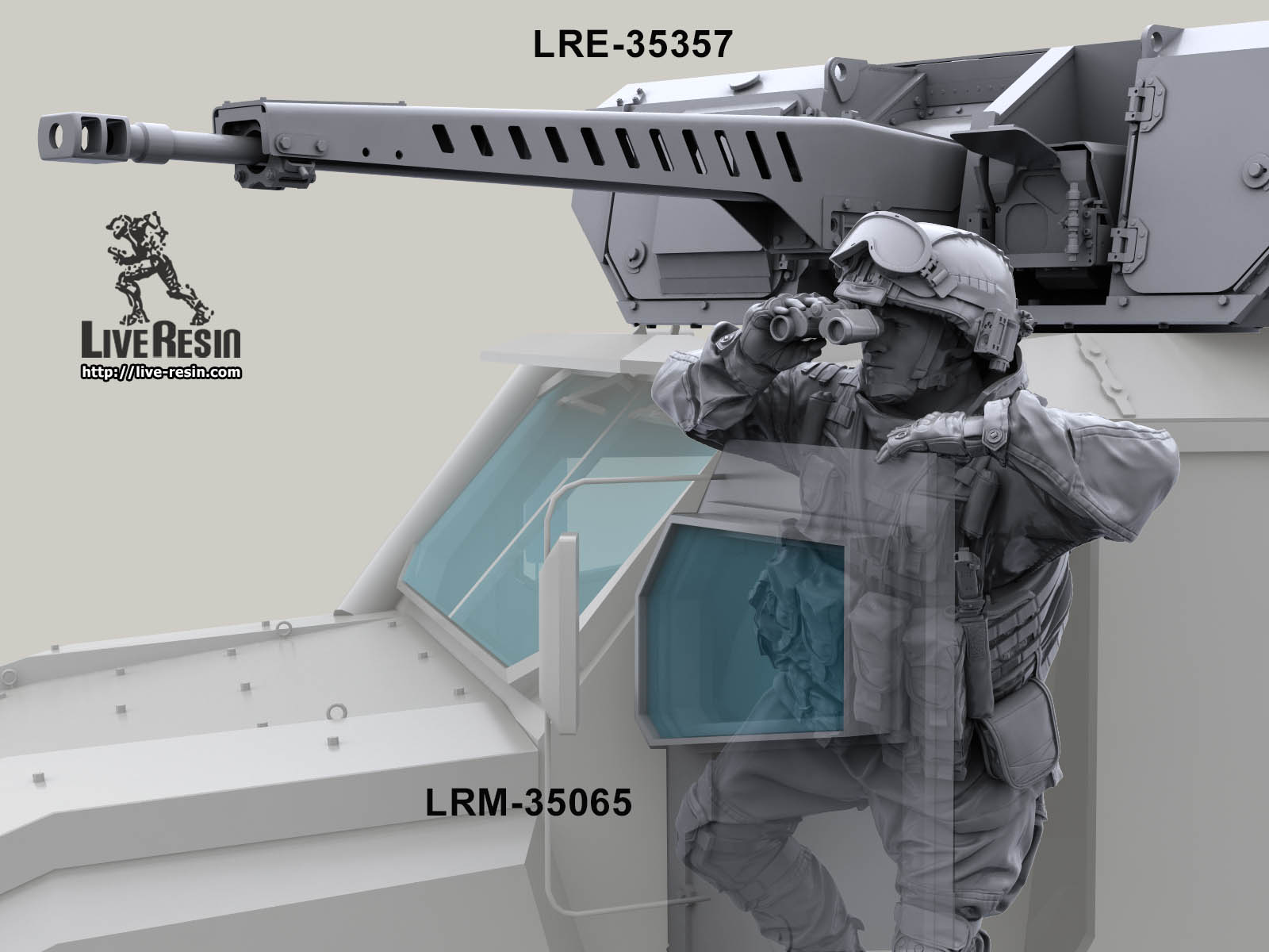 LRM35065 Современный солдат Российской Армии - Водитель автомобиля/бронетехники/Тайфун/Тайфун ВДВ - 5 