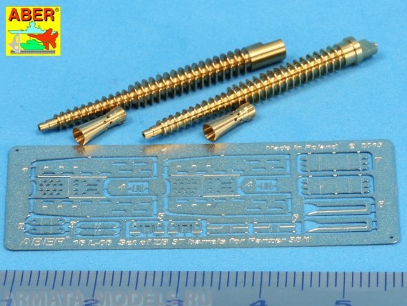 ABR-16-L-06  Дополнения для  Set of two barrels ZB 37 for Panzer 38(t) для Panda / универсальный набор 1/16