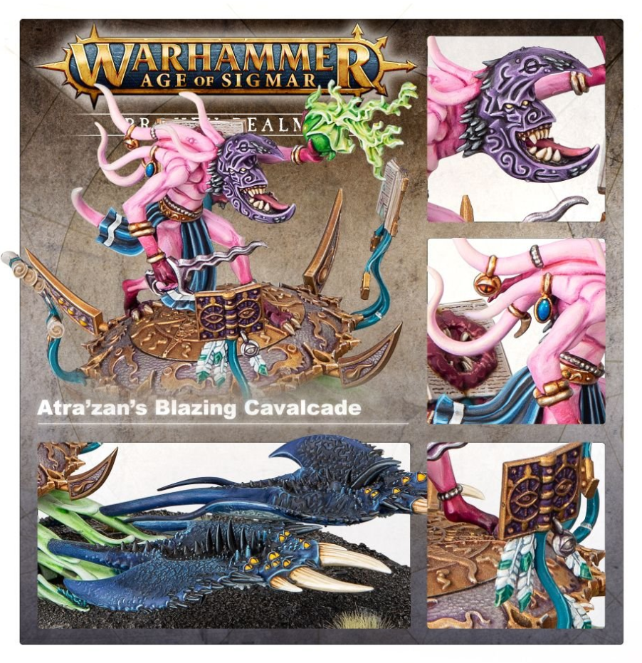 83-99GW Набор Разрушенные Миры. Пылающая Кавалькада Атра'зана (Broken Realms: Atra'zan's Blazing Cavalcade)