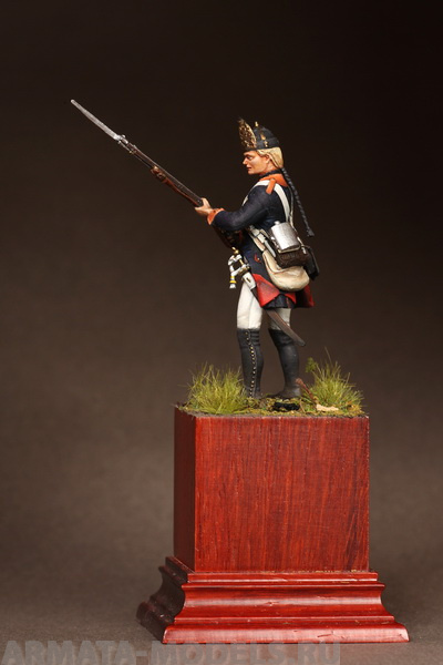 5404SOGA Prussian fusilier  Markgraf von Brandenburg-Schwedt regiment.  1756-1763 SOGA Miniatures