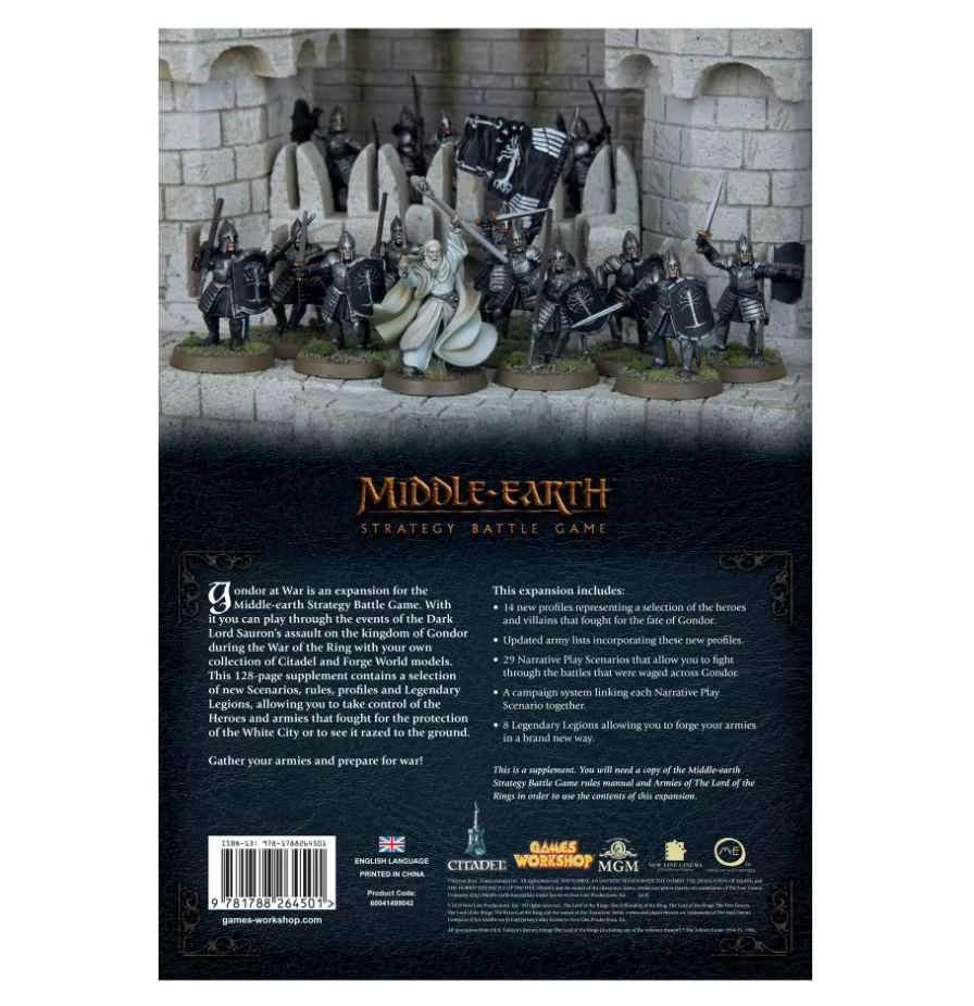 30-07-60GW Книга Средиземье: Гондор на войне (англ.) (Middle-earth Strategy Battle Game: Gondor at War (Eng))