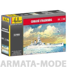 81082 Линкор STRASBOURG  (1:400) Heller