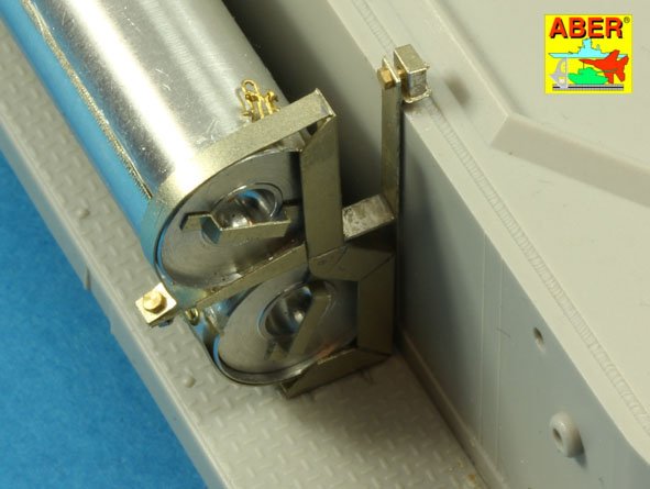 ABR-16-069  Дополнения для  GERMAN MEDIUM TANK Pz.Kpfw. IV, Ausf.H (Sd.Kfz. 161/2) Vol.10 - Air filters для Trumpeter model 1/16