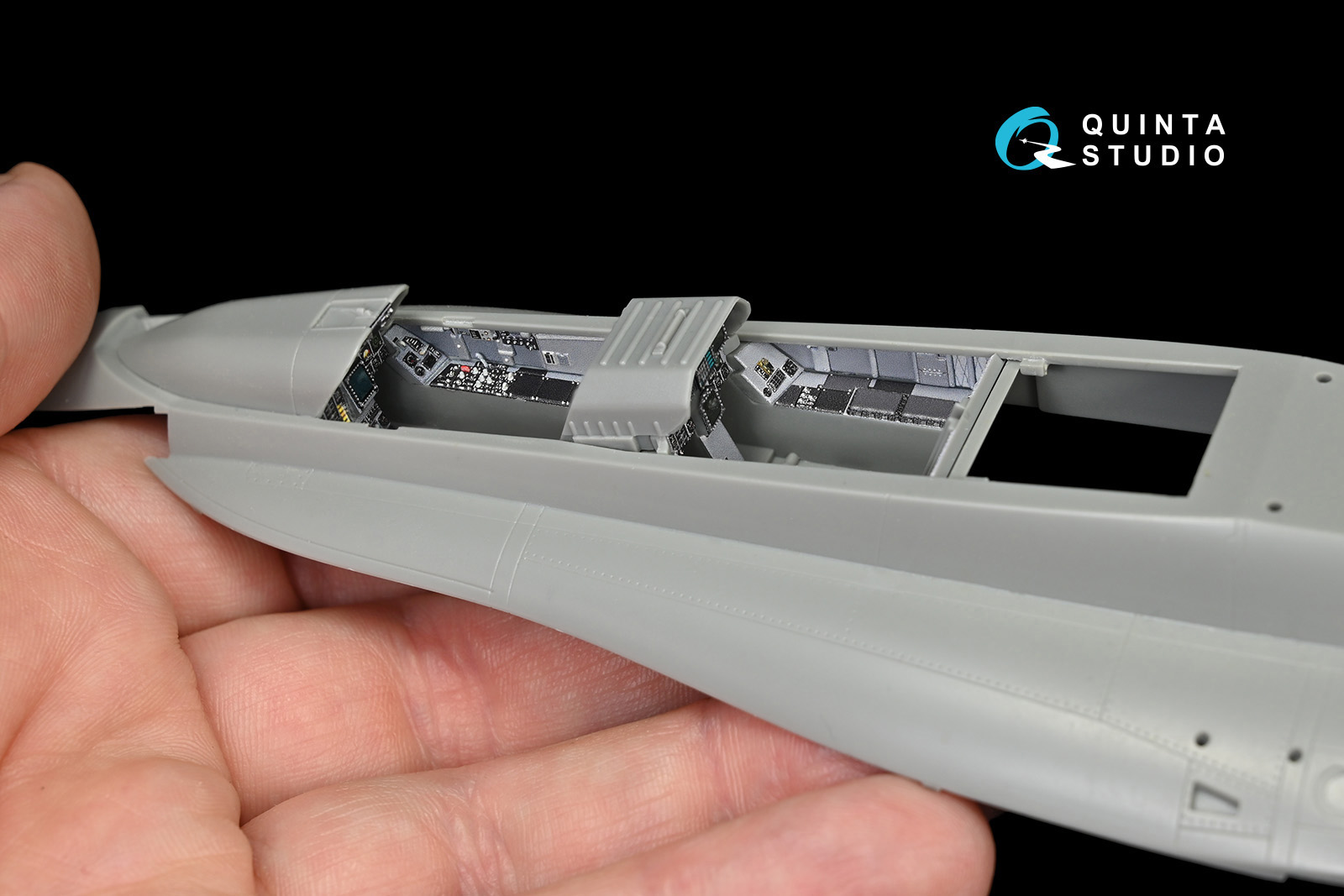 QD48145 3D Декаль интерьера кабины F/A-18B (для модели Kinetic)