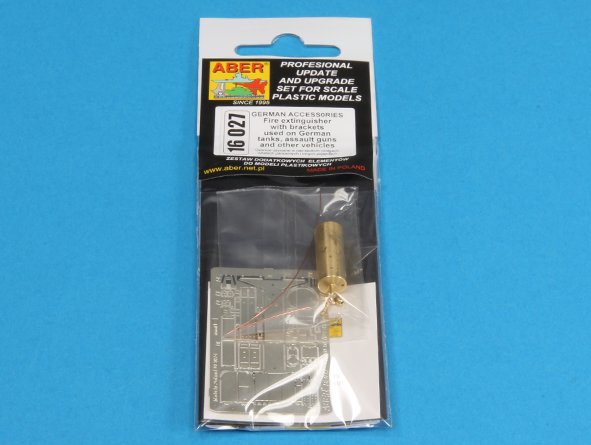 ABR-16-027  Дополнения для  Fire extinguisher with brackets used on German tanks, assault guns and other vehicles для Various 1/16