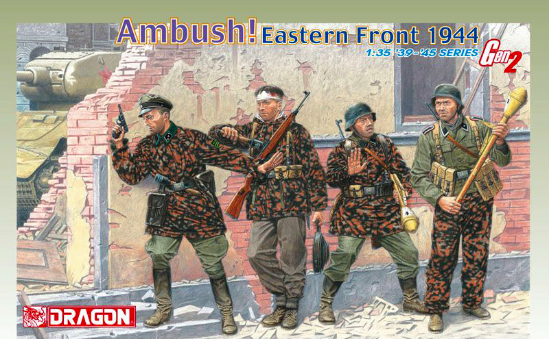 6333Д Фигуры AMBUSH! EASTERN FRONT 1944) (GEN2) Dragon