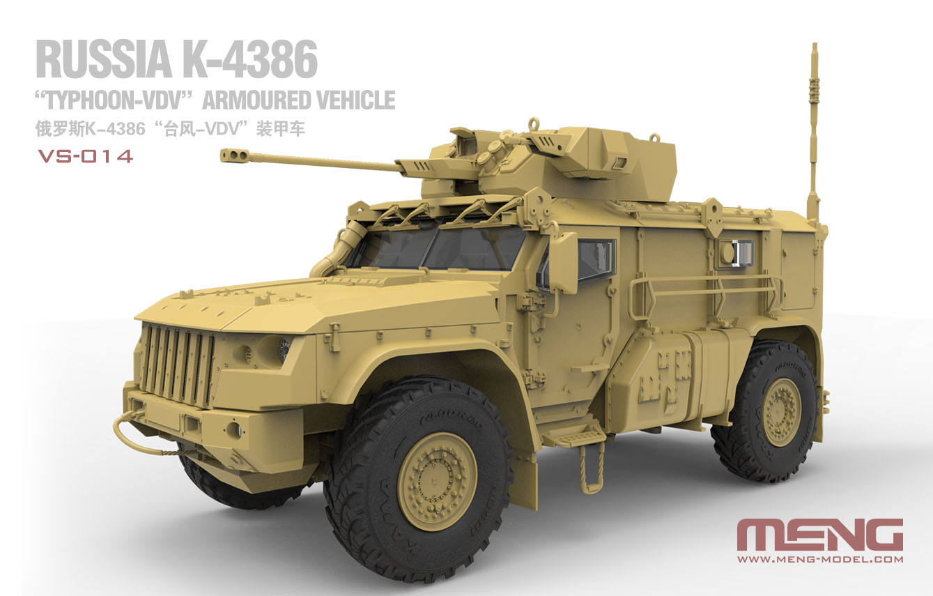 VS-014 Russian K-4386 Typhoon-VDV Armored Vehicle Meng