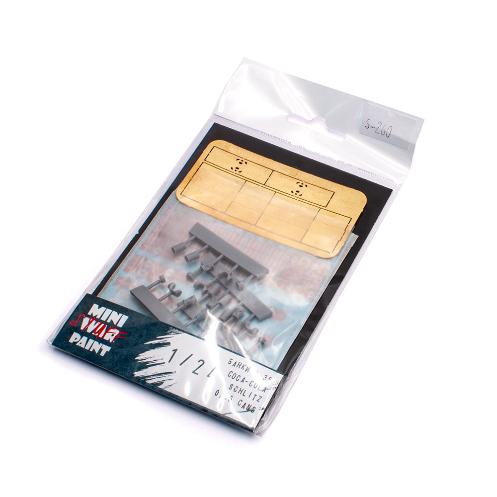 S260MWP Schlitz + Coca-Cola банки 0,35ml 1960-1970 , размер L