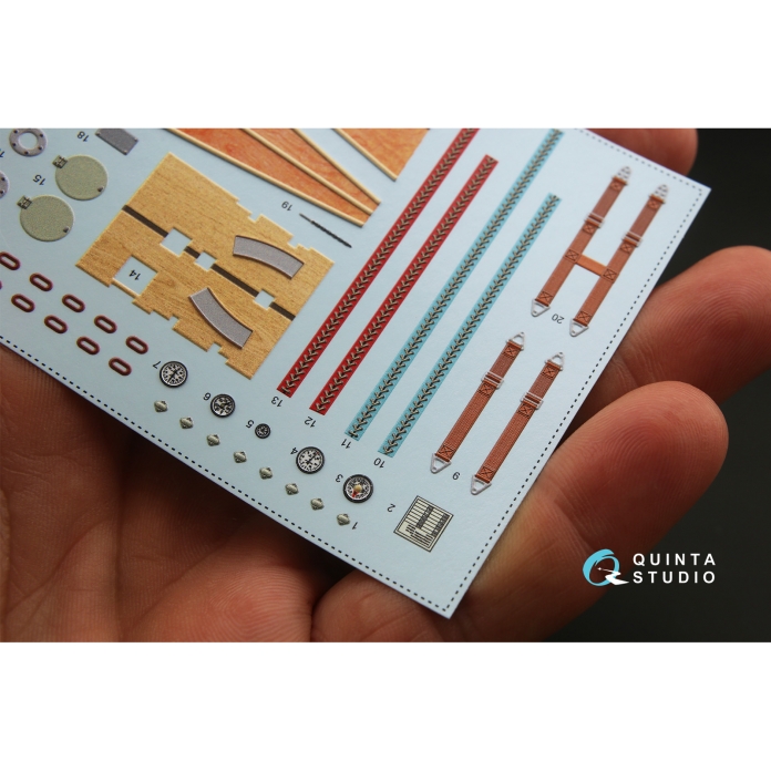 QD32050 3D Декаль интерьера кабины Fokker Dr.1 (для модели Meng)