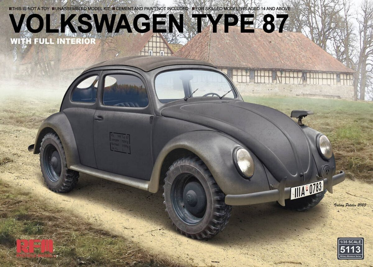 RM-5113 Автомобиль VOLKSWAGEN TYPE 87 Rye Field Model (RFM)