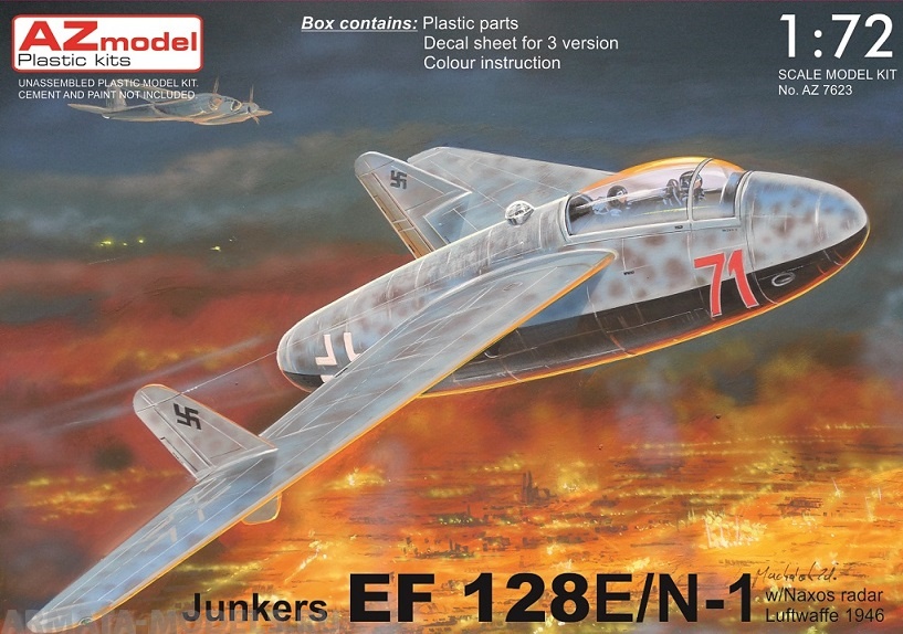 AZ7623 Junkers EF 128 E/N-1 AZmodel Plastic kits