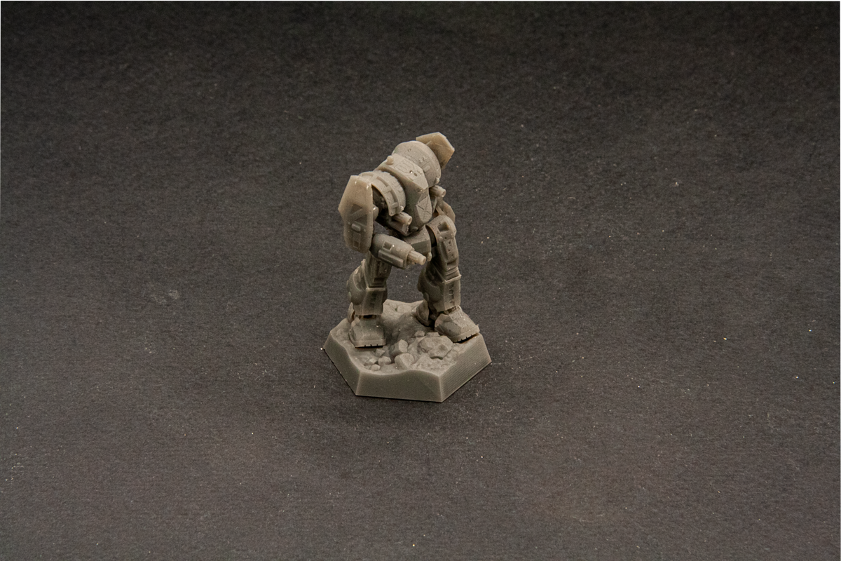 RIM28501 Миниатюра для настольных игр боевой робот  «Грозный» Red Iron