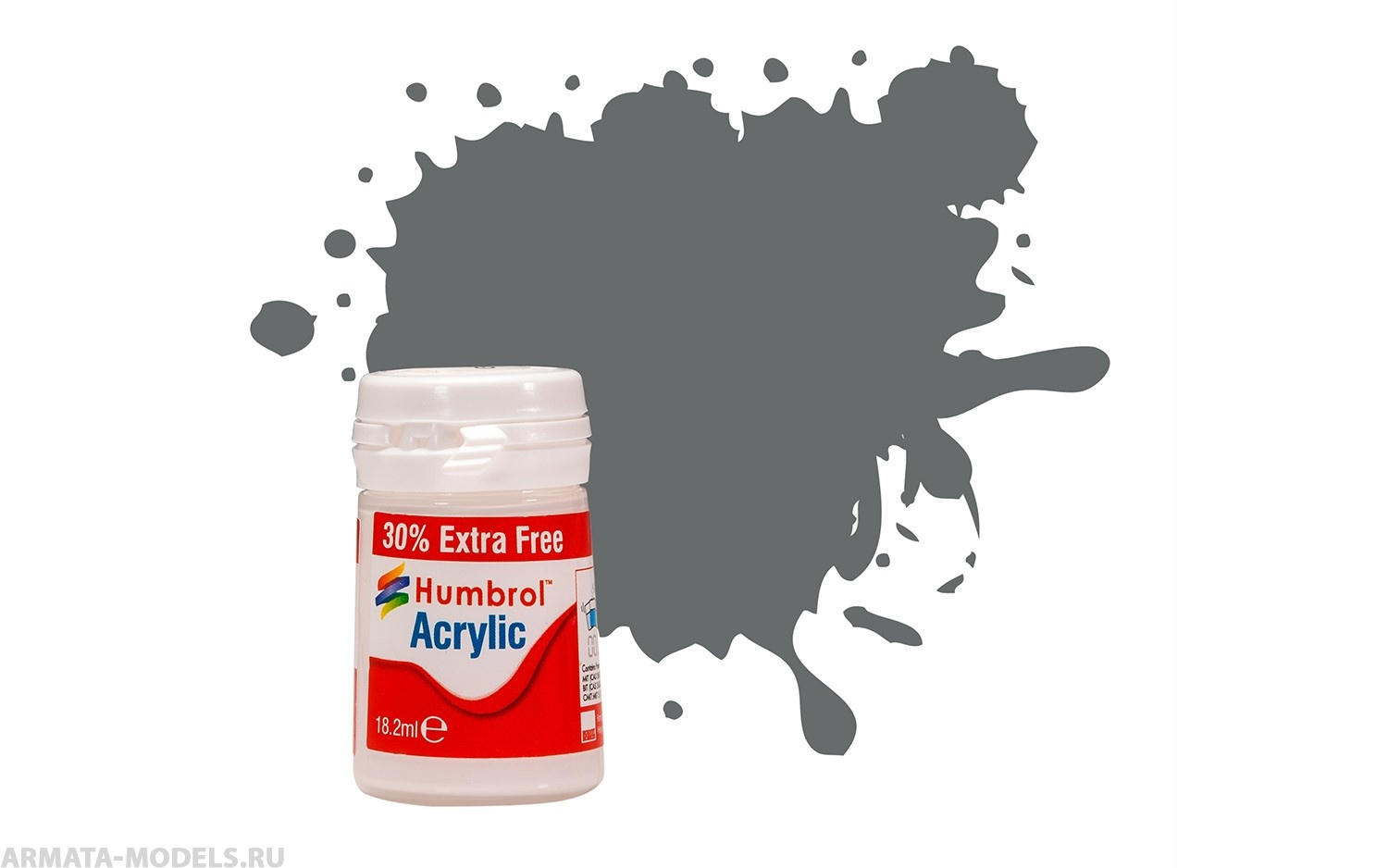 AB0246EP Краска акриловая 246 RLM 75 Grauviolett Matt -14ml Acrylic Paint - Plus 30%