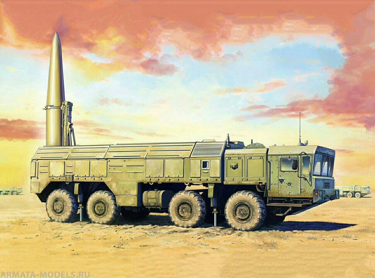 UA72105 Российский оперативно-тактический ракетный комплекс 9K720 Искандер-М Modelcollect