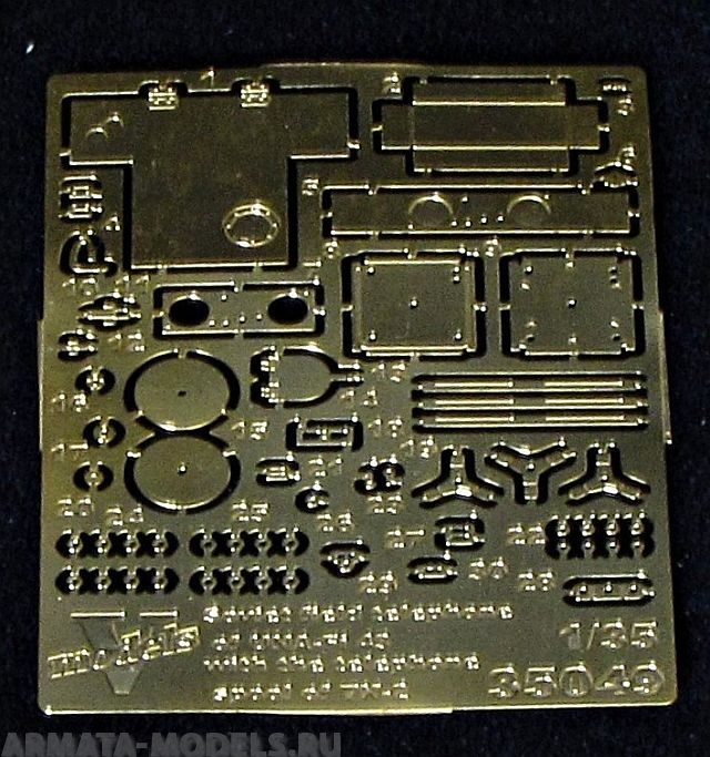 35049VM Фототравление Soviet field telephone UNA-Fi 43  TK - 2