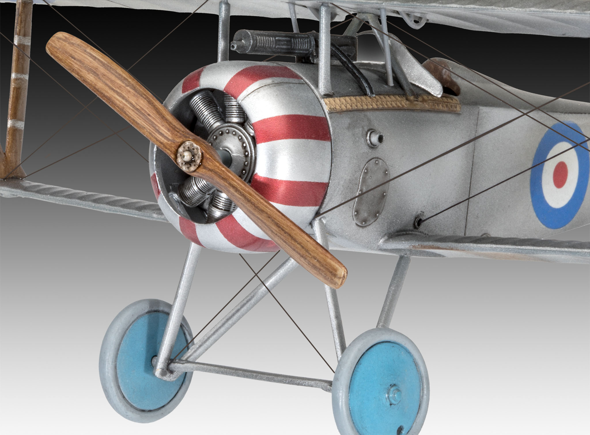 03885 Французский истребитель Nieuport 17 Revell.