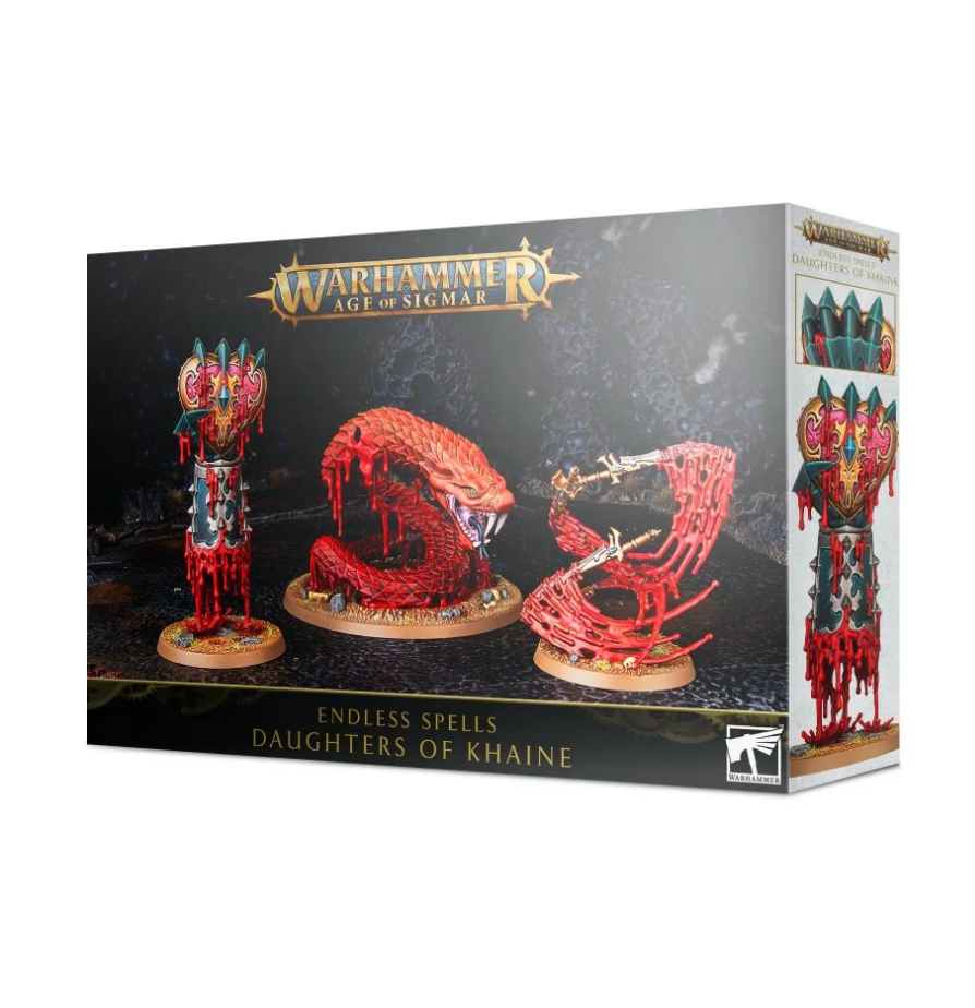 85-22GW Набор Бесконечные заклинания. Дочери Кхейна (Endless Spells Daughters of Khaine)