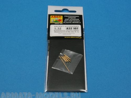 ABR-A32-107  Дополнения для  Armament for German fighter Me 262 A-1a для  1/32
