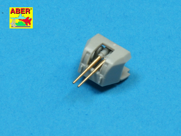 ABR-1:350-L-28  Дополнения для  Set of 16 pcs 102 mm Q.F. Mk.XVI barrels for Royal Navy ships для  1/350