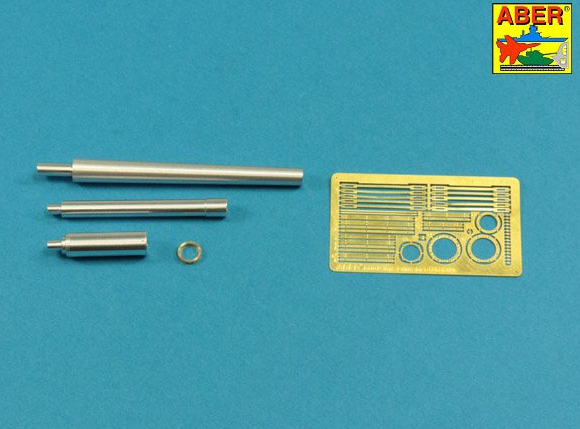ABR-35-L-250 Точеный ствол 125mm 2A46 Barrel for Russian Tank T-64 &T-72A – without thermal cover для Trumpeter
