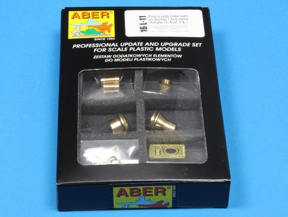 ABR-16-L-11  Дополнения для  Final muzzle brake used on German 7,5cm barrel PzKpfw.IV, Ausf.H & J для Tamiya/Trumpeter 1/16