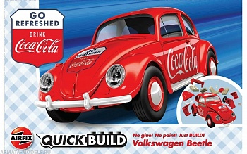 J6048 Сборная модель Автомобиля QUICKBUILD CC VW Beetle