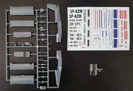 KPM0142 Zlin Z-142 civil KP Models