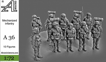 А36 Мотострелковое отделение, 1:72