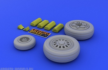 648007ED  F-16 late wheels (for Tamiya kit) 1/48