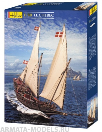 80896HL Корабль  CHEBEC (1:50) Heller
