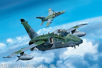 81742 Cамолёт  A-1A Ground Attack Aircraft 1/48