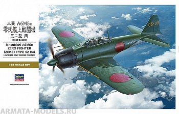 08884 Самолет Mitsubishi A6M5c Zero Fighter Zeke Type 52