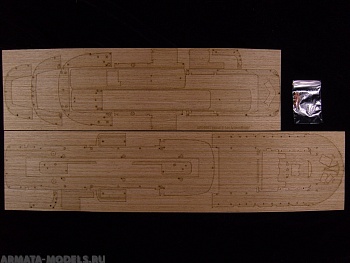 AW50001 Деревянная палуба для Robert E. Lee