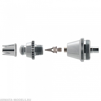 98534250IW Комплект головки C2 в сборе с соплом 0,23 мм для аэрографов CM-C2/C2P/SB2 (I 535 2)