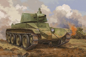 84517 Танк Soviet D-38 Tank