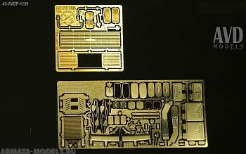 43-AVP-1169 Общий набор для моделей постсоветских МАЗ-5337, 5432, 5516, 5551, 6303, 6422